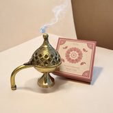 Divine Brass Burner With Premium Cone Combo