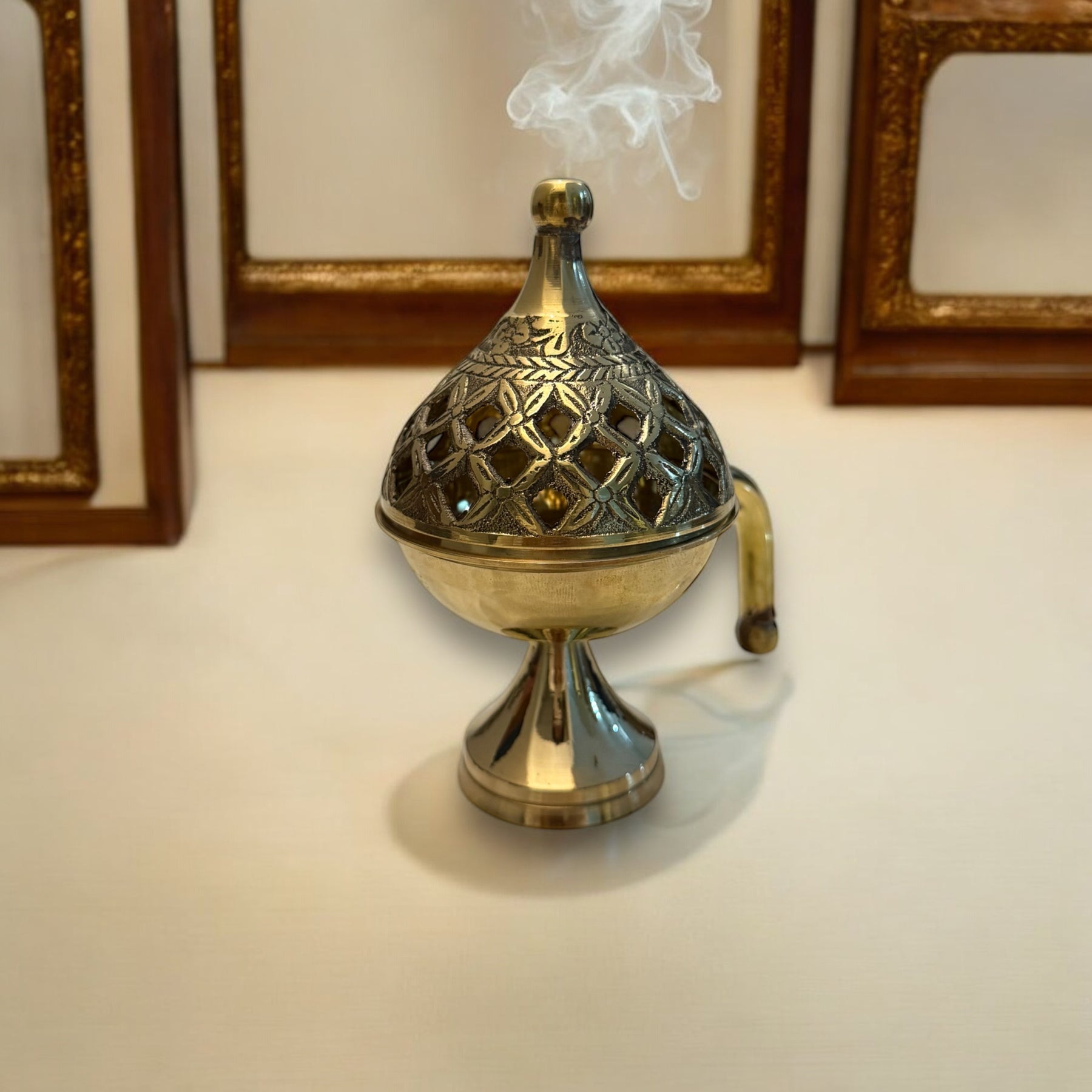 Divine Brass Dhoop Burner