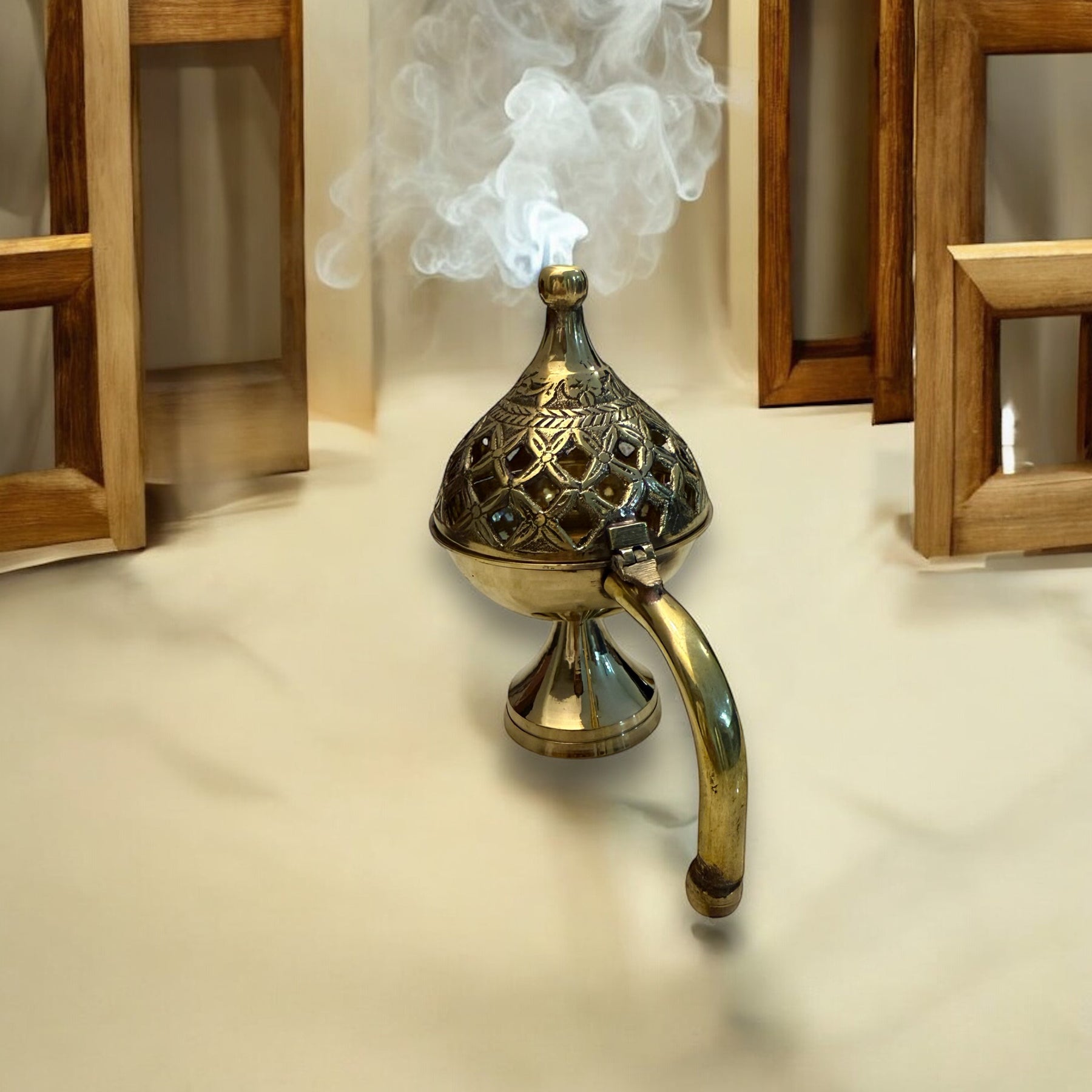 Divine Brass Dhoop Burner