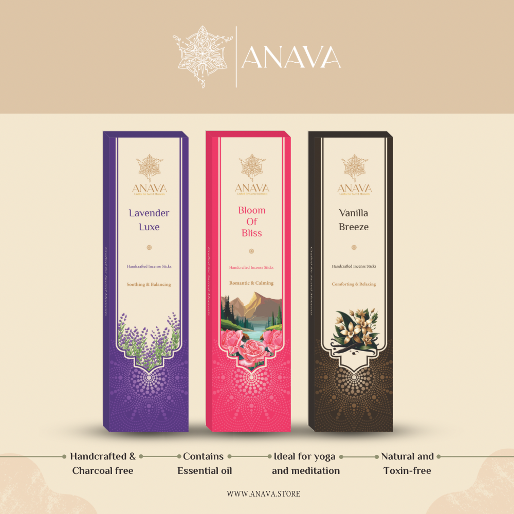 NIRVANA FLORAL PACK-SET OF 3